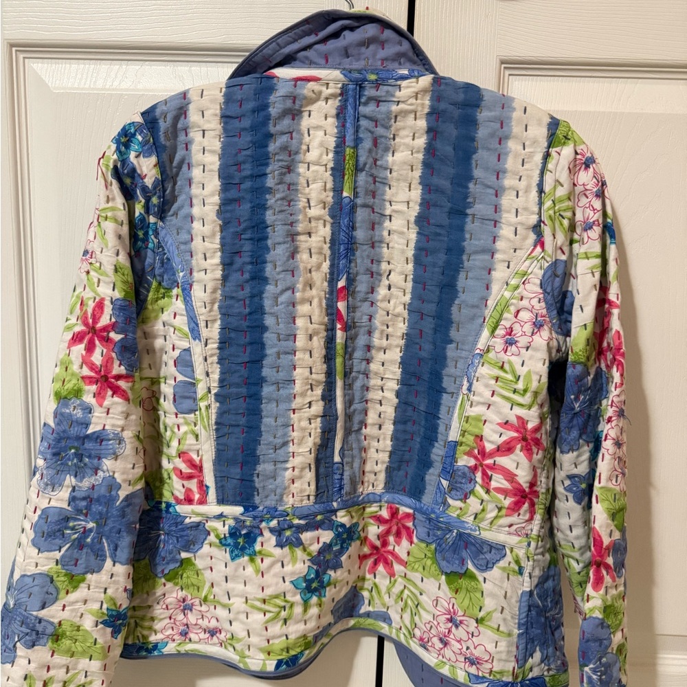 Floral Patchwork Reversible Jacket - image 2